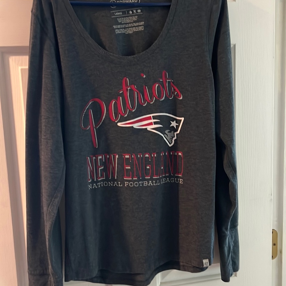 Patriots long sleeve T shirt